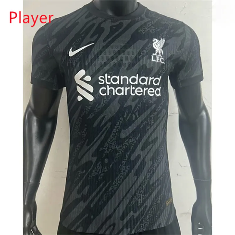 Maillot de gardien de domicile de Liverpool 2024/25 - Version joueur - Vert forêt