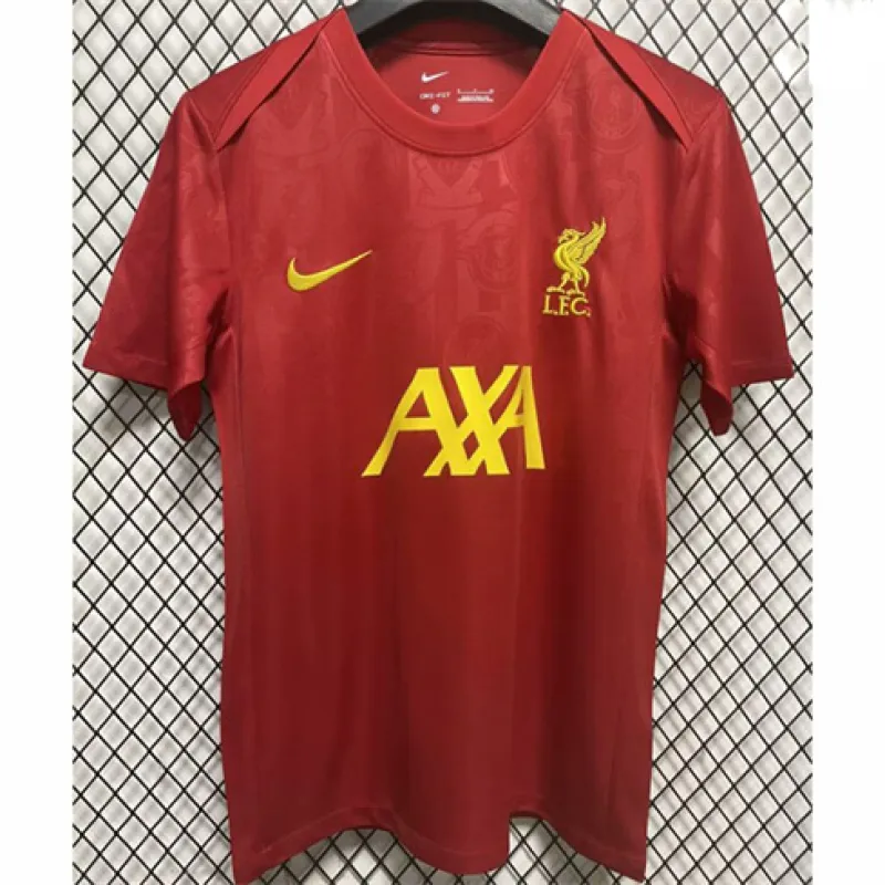 Tenue d'entraînement de Liverpool 2024/25 - Rouge