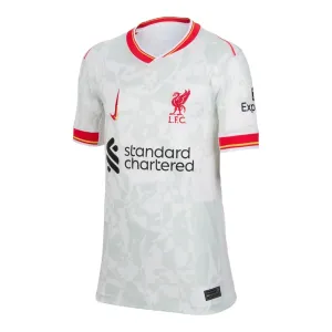 Liverpool 2024/25 Third Children's Jersey - White