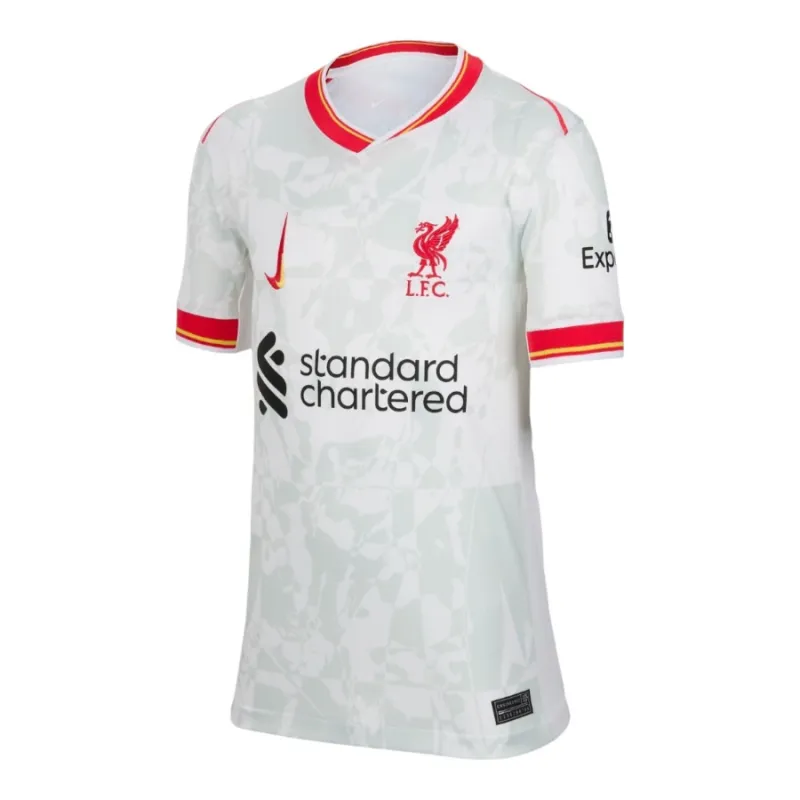 Liverpool 2024/25 Third Children's Jersey - White