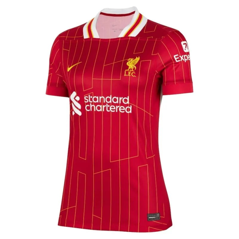 Camiseta local femenina de Liverpool 2024/25 - Roja