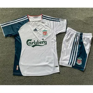 Liverpool 2006/07 Retro Away Kids' Jersey - White