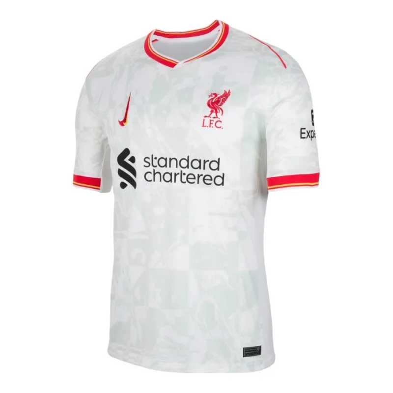Juego de camisetas para niños 3er de Liverpool 2024/25 - Blanco