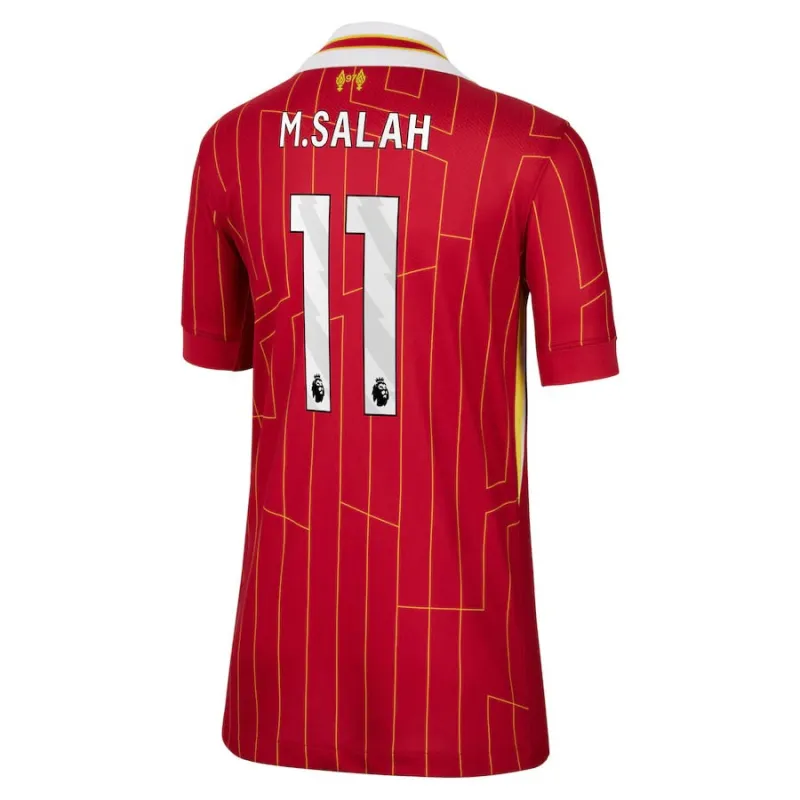 Salah's Liverpool 2024/25 Home Kids' Jersey - Red