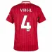 Maillot domicile de Liverpool 2024/25 de Virgil - Rouge