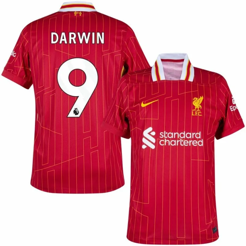 Darwin's Liverpool 2024/25 Home Jersey - Red