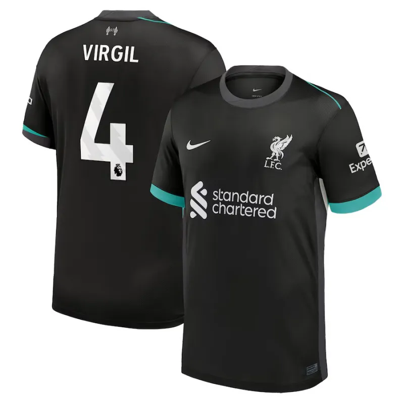 Virgil's Liverpool 2024/25 Away Jersey - Forest Green