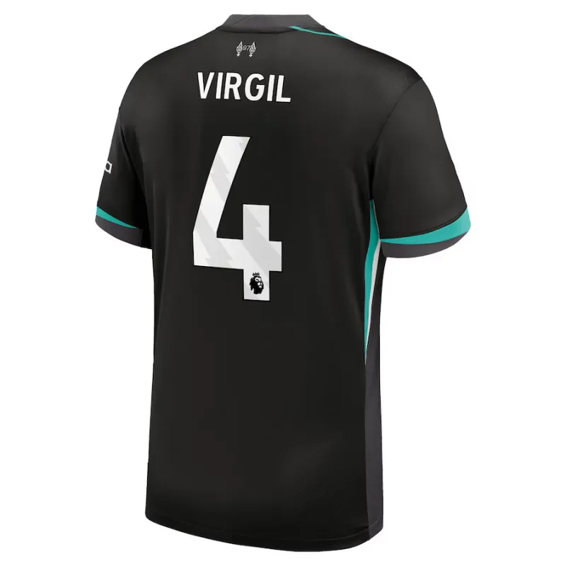Virgil's Liverpool 2024/25 Away Kids Jersey Set - Forest Green