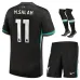 Salah's Liverpool 2024/25 Away Kids Jersey Set - Forest Green
