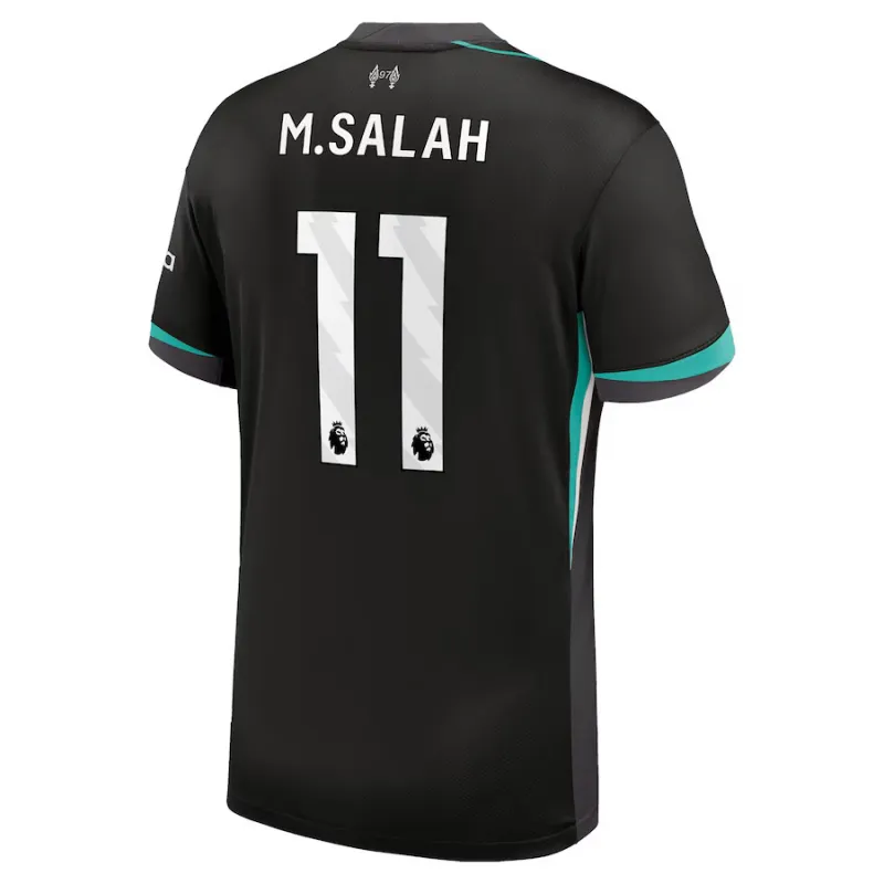 Salah's Liverpool 2024/25 Away Kids Jersey Set - Forest Green