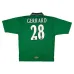 Steven Gerrard Liverpool 1999/20 Retro Away Jersey - Green