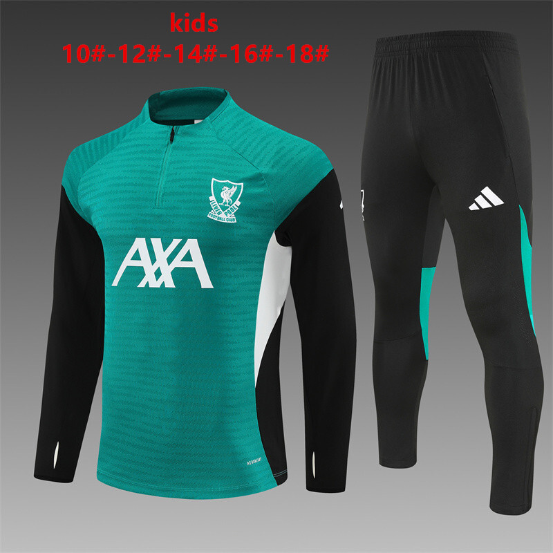 Liverpool 2025/26 Kids Sports Set Green