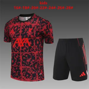 Liverpool 2025/26 Kinder Trainingsanzug Rot