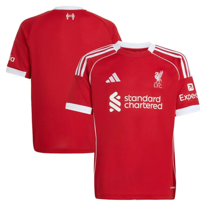 Liverpool 2025/26 Maglia home per bambini - Rosso