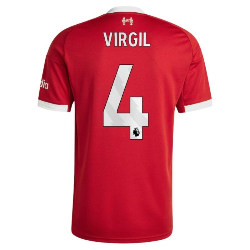 Liverpool VIRGIL 2025/26 Home Jersey - Red