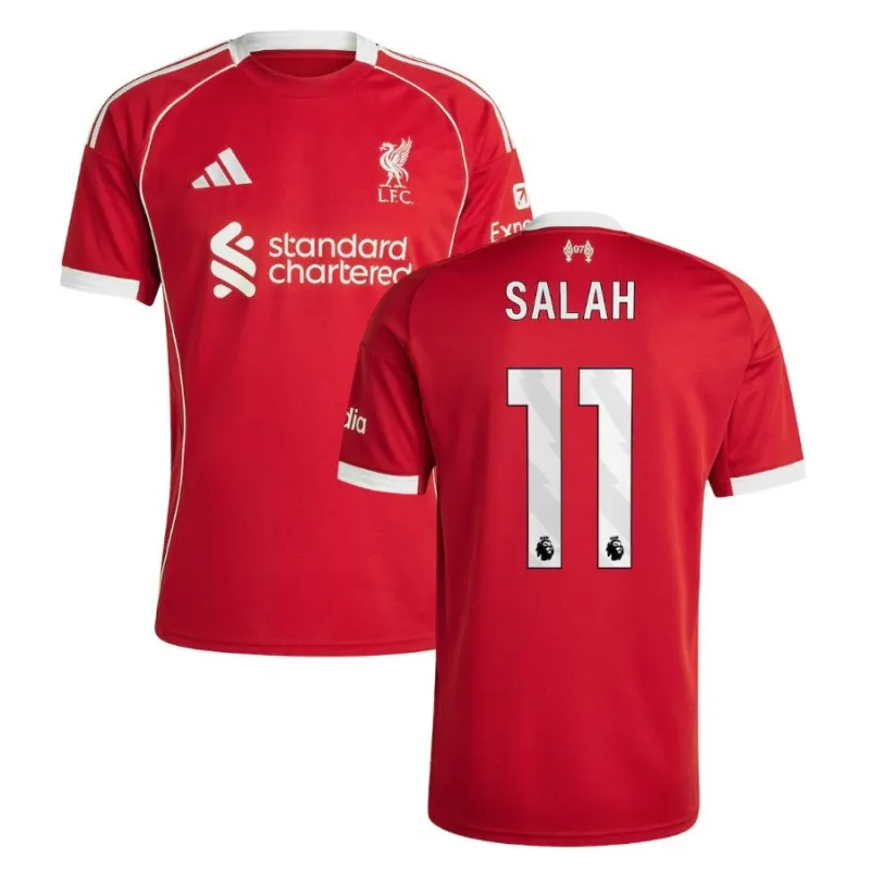 Liverpool SALAH 2025/26 Maglia home - Rosso