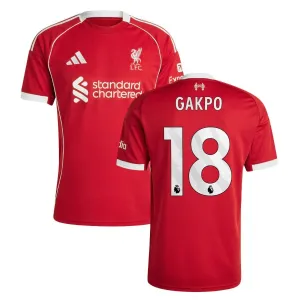 Liverpool GAKPO 2025/26 Heimtrikot - Rot