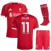 Liverpool SALAH 2025/26 Kids' Home Jersey Set - Red
