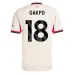 Liverpool GAKPO 2025/26 Kids' Away Jersey Set - White