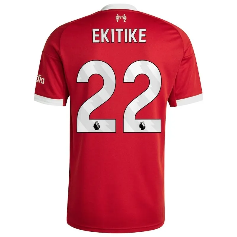 Liverpool EKITIKE 2025/26 Home Kids' Kit Jersey - Red