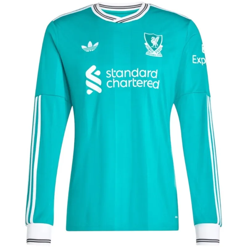 Liverpool 2025/26 Third Long Sleeve Jersey - Green