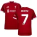 Liverpool WIRTZ 2025/26 Home Kids Kit - Red