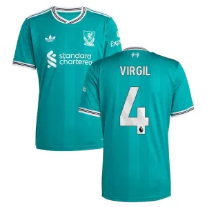 Liverpool VIRGIL 2025/26 Dritttrikot - Grün