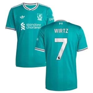 Liverpool WIRTZ 2025/26 Dritttrikot - Grün