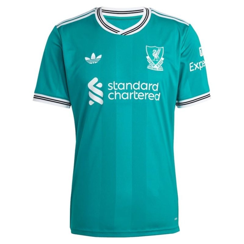 Liverpool M.SALAH 2025/26 Third Kit - Green