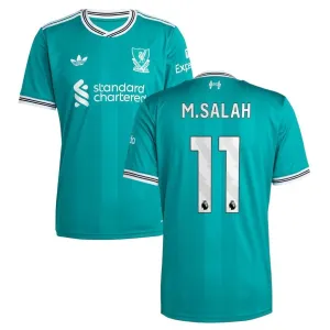 Liverpool M.SALAH 2025/26 Dritttrikot - Grün