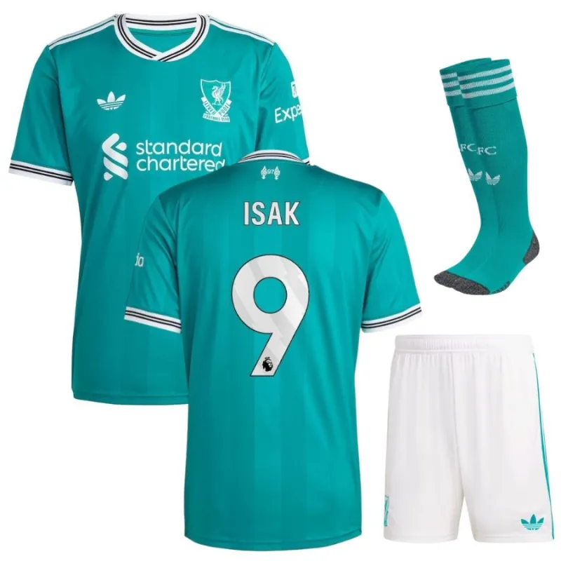 Liverpool ISAK 2025/26 Maillot Third Enfant - Vert