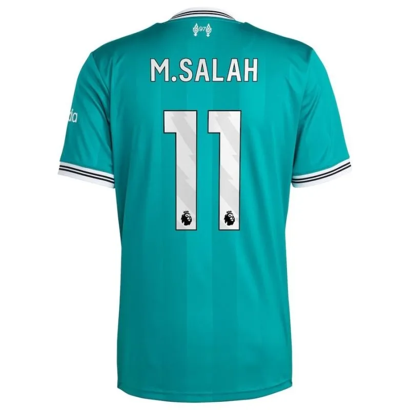 Liverpool M.SALAH 2025/26 Third Kids Kit - Green