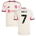 Liverpool WIRTZ 2025/26 Away Kit - White