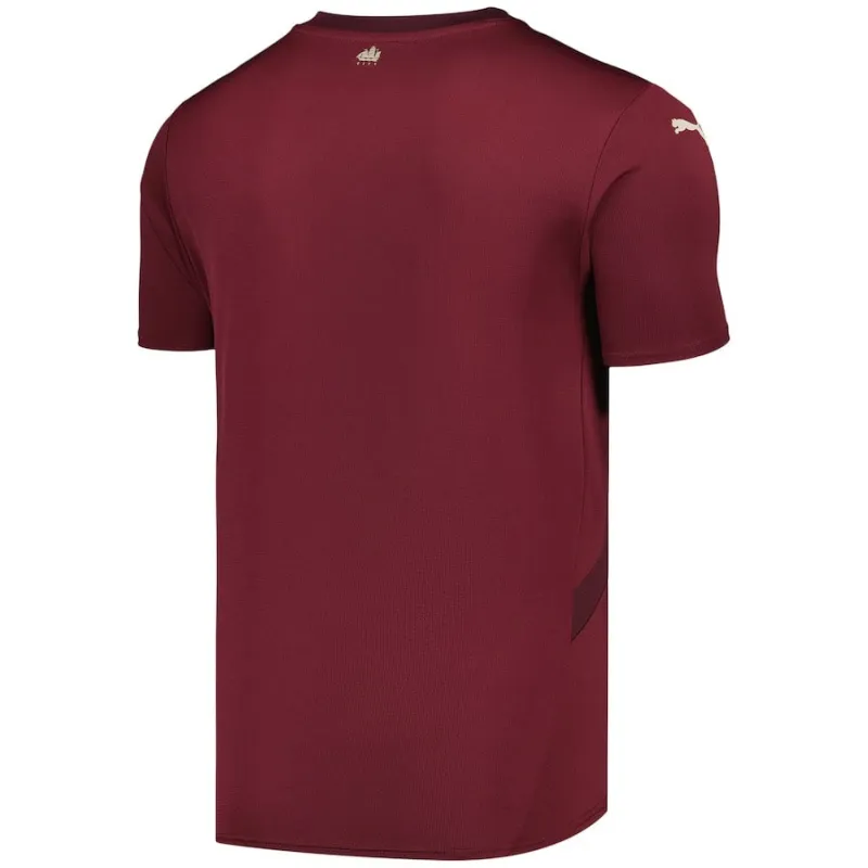 Manchester City 2024/25 Drittes Spielermodel-Trikot - Burgunderrot