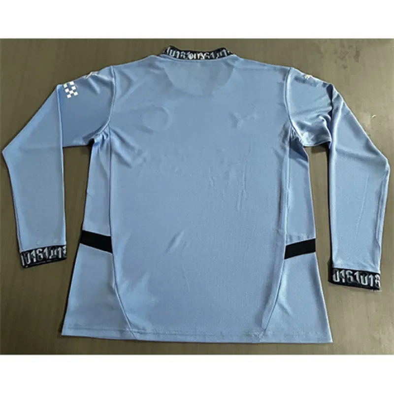 Manchester City 2024/25 Home Long-Sleeved Jersey - Blue