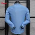 Manchester City 2024/25 Home Player Version Long-Sleeved Jersey - Blue