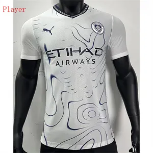Maglia della versione giocatore dell'edizione speciale di Manchester City 2024/25 - Bianco