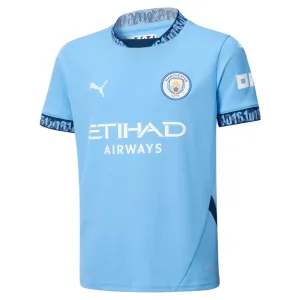 Manchester City 2024/25 Heim-Kinder-Trikot - Blau