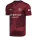 Manchester City Kids' Third Kit 2024/25 - Burgundy