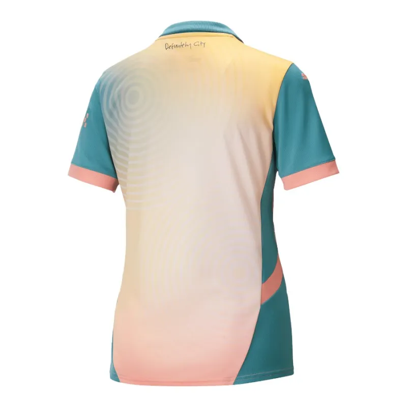 Manchester City 2024/25 Fourth Womens Jersey - Blue/Pink