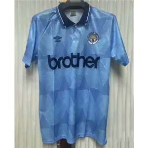 Maglia home retrò Manchester City 1989/90