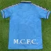 Maglia di campo di casa retrò di Manchester City 1988/89 - Blu