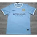 Maglia di campo di casa retrò di Manchester City 2013/14 - Blu