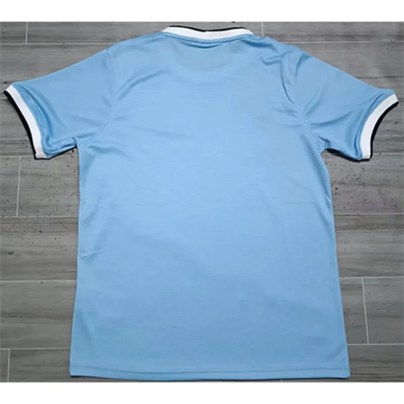 Maglia di campo di casa retrò di Manchester City 2013/14 - Blu