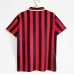 Maglia di trasferta retrò di Manchester City 1994 - 96 - Rosso/Nero
