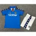 Manchester City 1997/98 Kids Home Retro Jersey - Blue