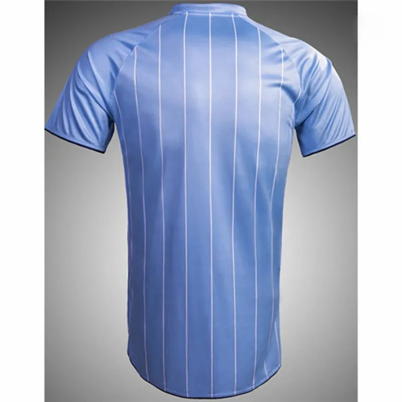 Maillot domicile rétro de Manchester City 2007/08 - Bleu