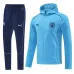 Manchester City 2024/25 Hooded Sports Jacket - Blue