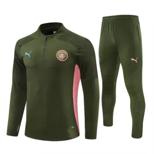 Manchester City 2024/25 Sportbekleidung - Militärgrün