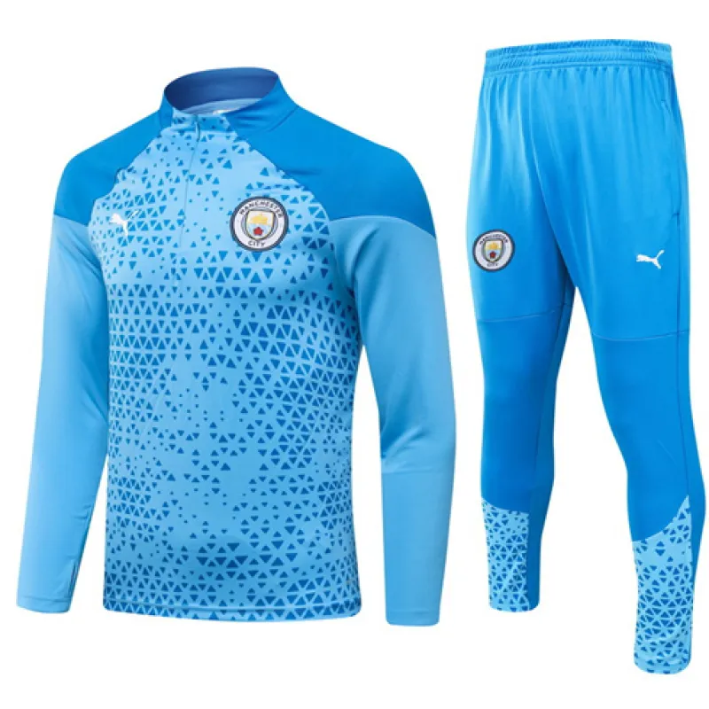 Manchester City 2024/25 Kids' Sports Wear - Blue